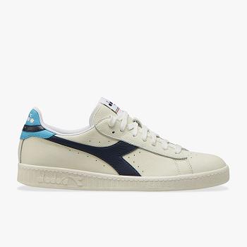 Diadora Game L Nizke Biele / Modre - Damske Tenisky